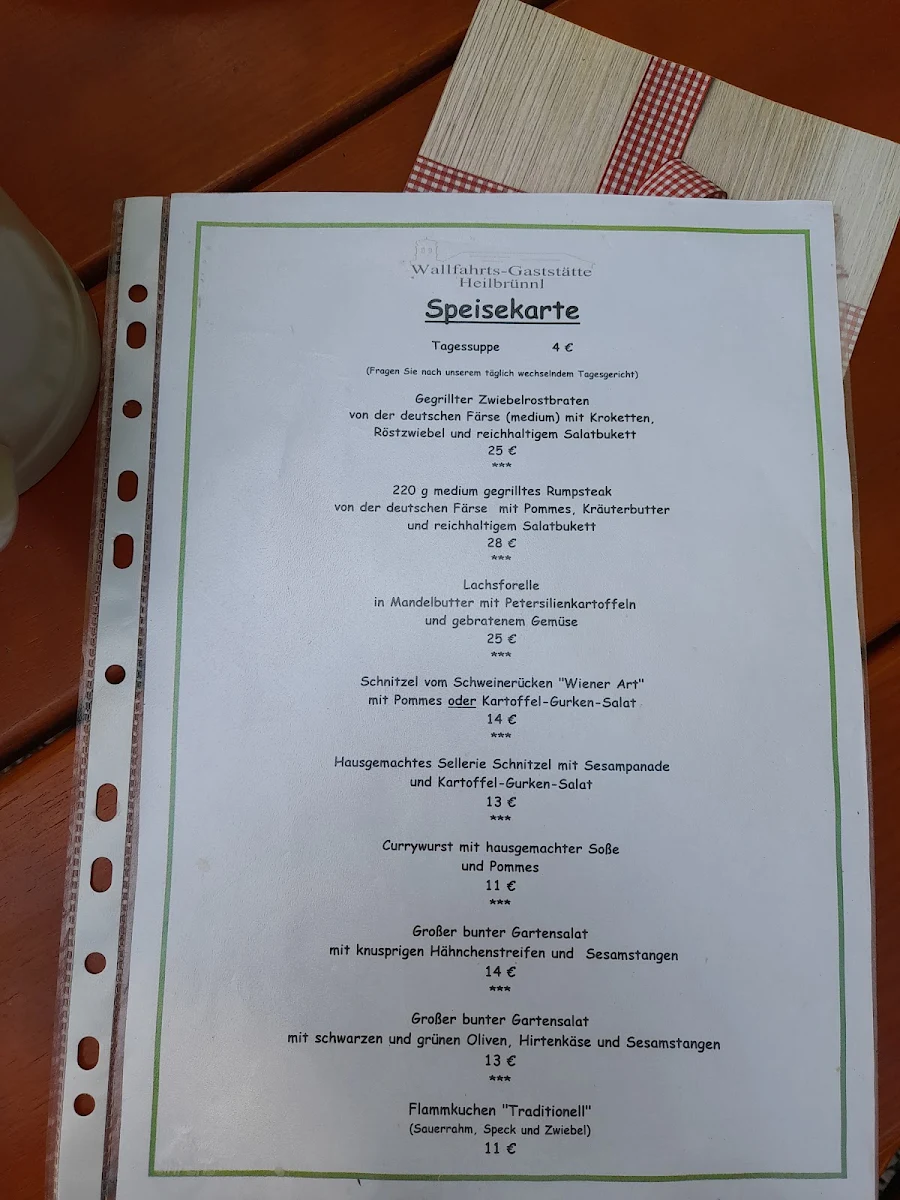Speisekarte photo 1