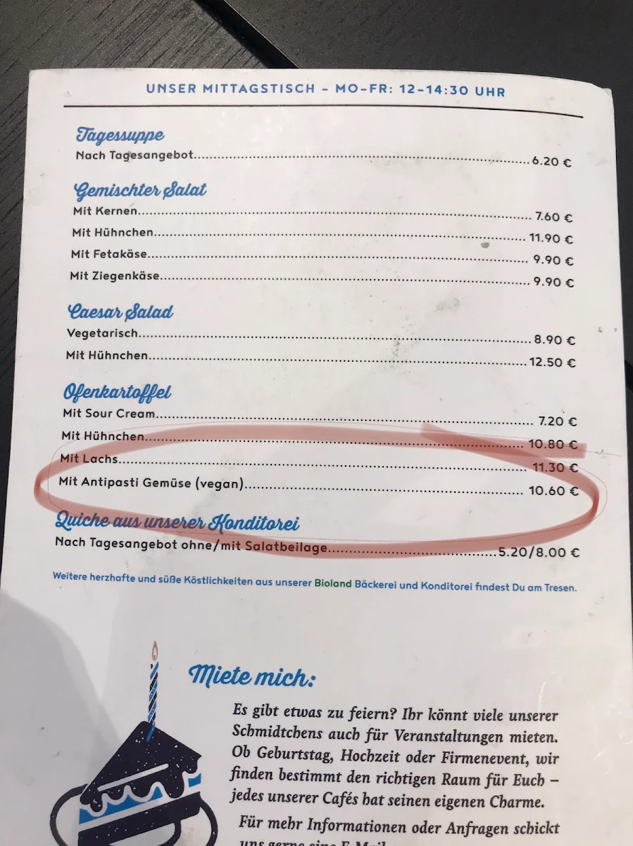 Speisekarte photo 2
