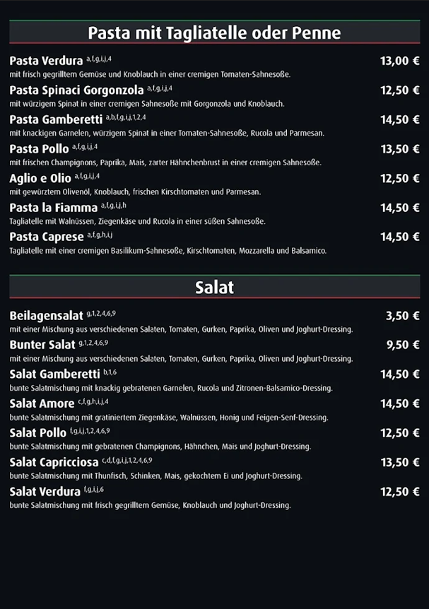 Speisekarte photo 2