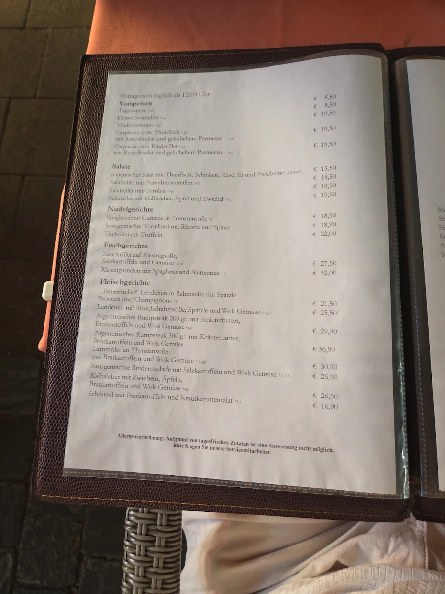 Speisekarte photo 1