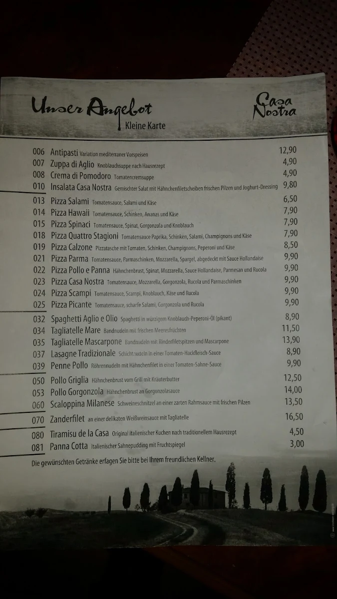 Speisekarte photo 5
