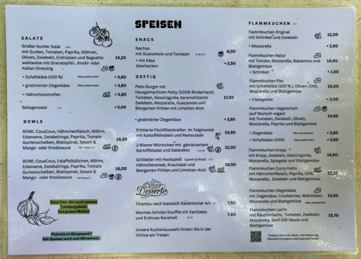 Speisekarte photo 1