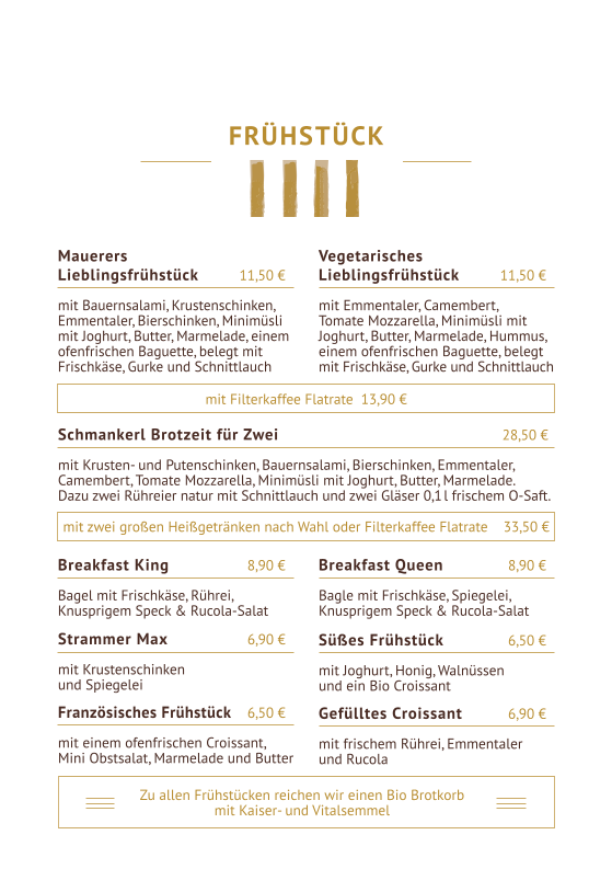 Speisekarte photo 1