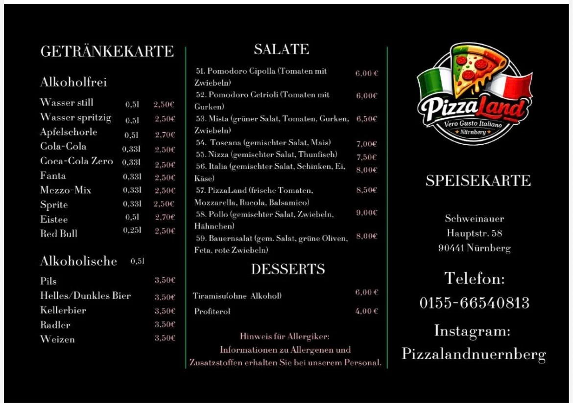 Speisekarte photo 3