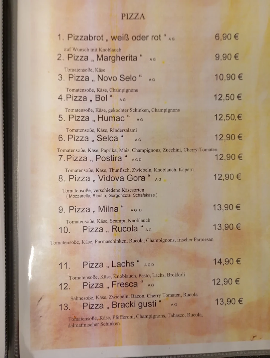 Speisekarte photo 1