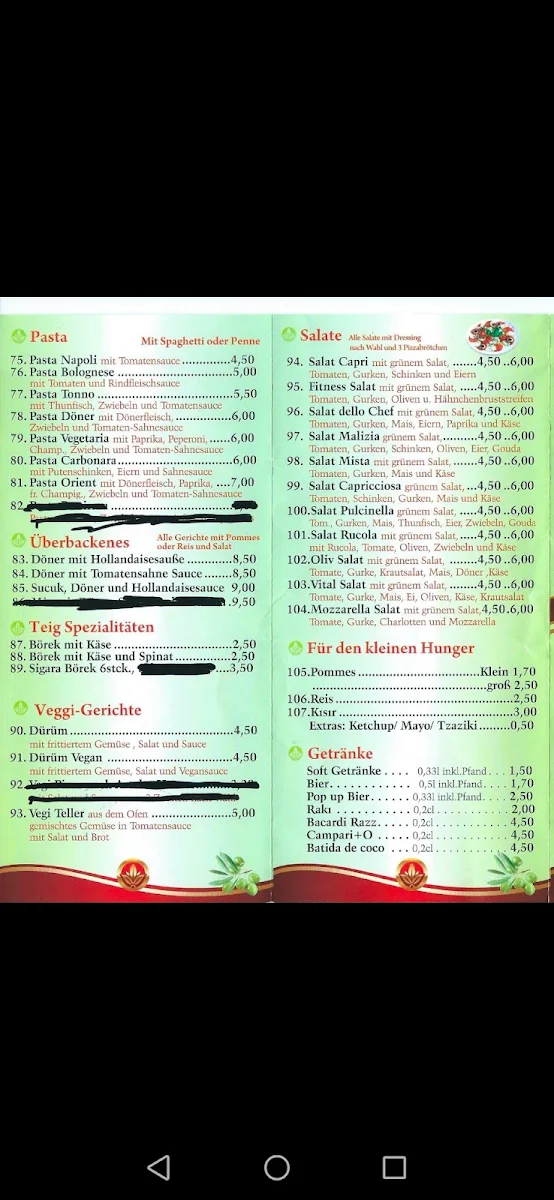 Speisekarte photo 8