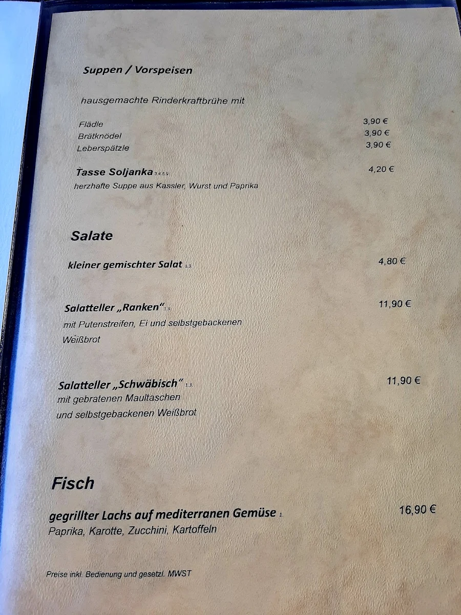Speisekarte photo 4