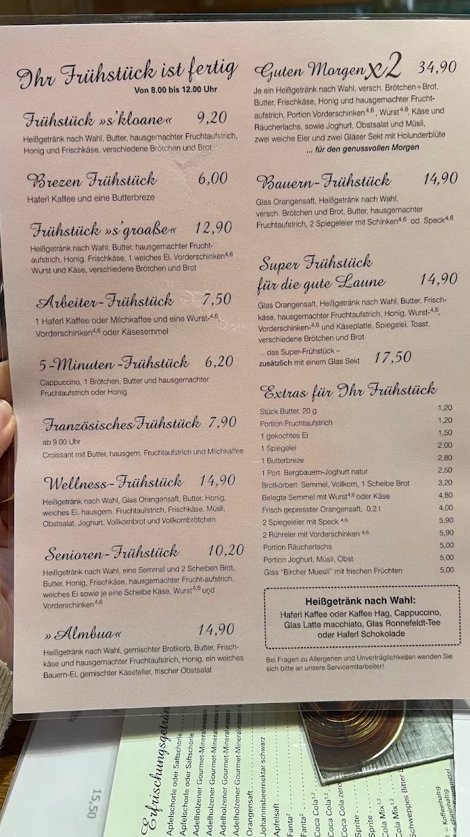 Speisekarte photo 1