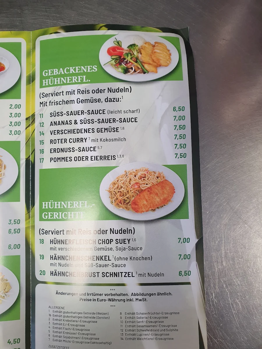 Speisekarte photo 2