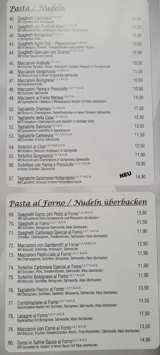 Speisekarte photo 4