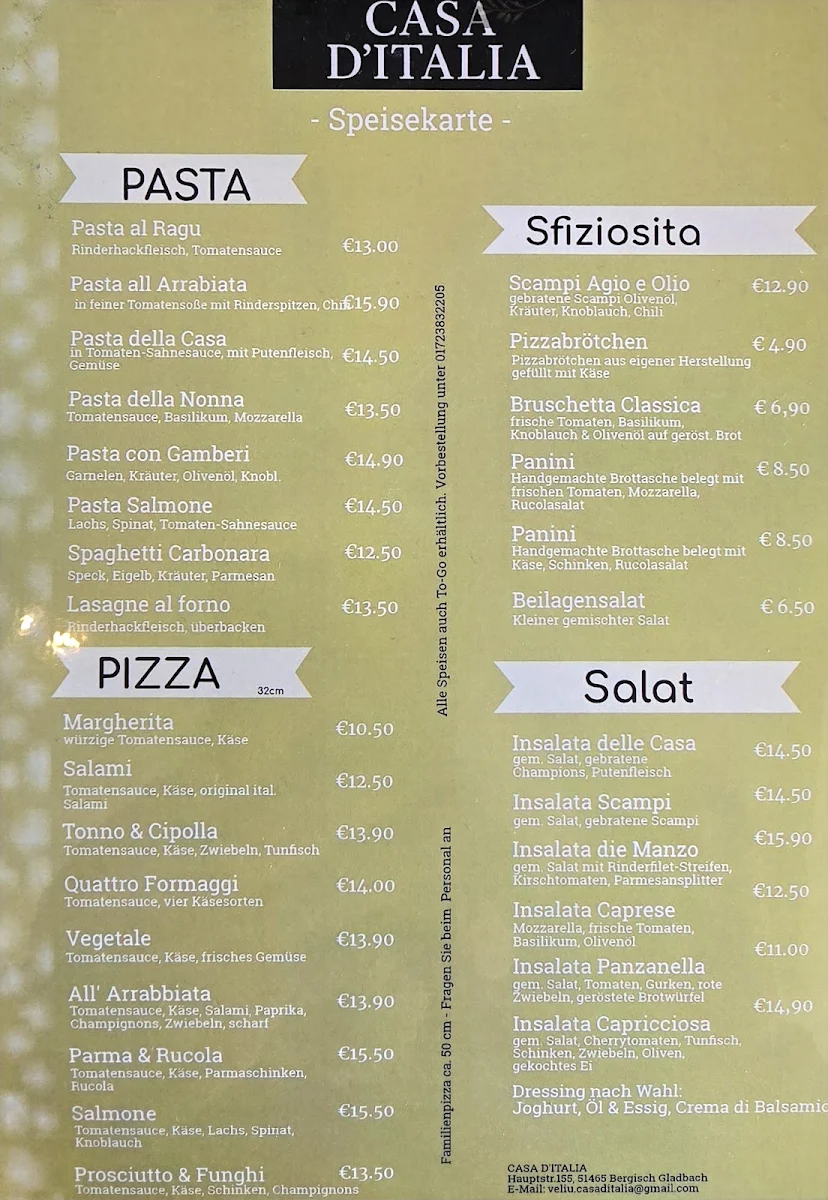 Speisekarte photo 2