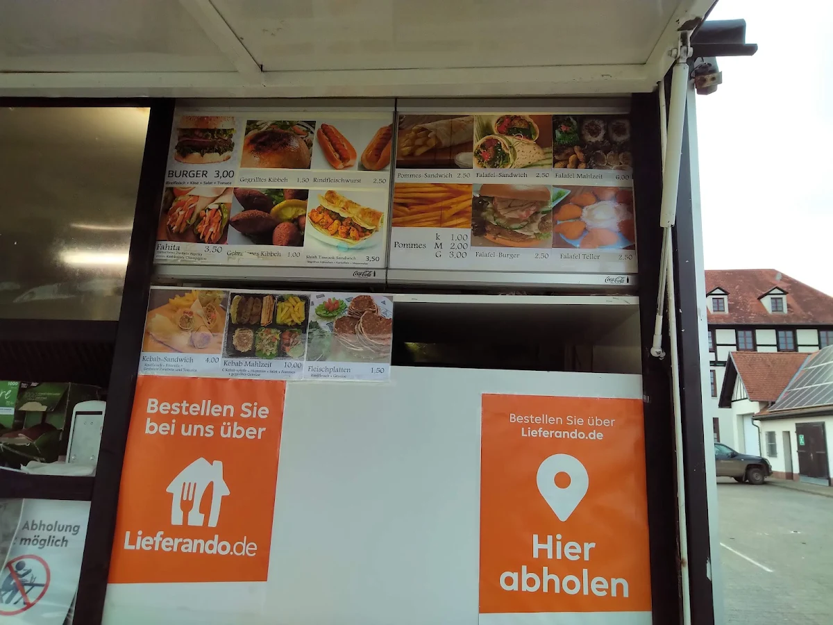 Speisekarte, Falafel Schlüchtern
