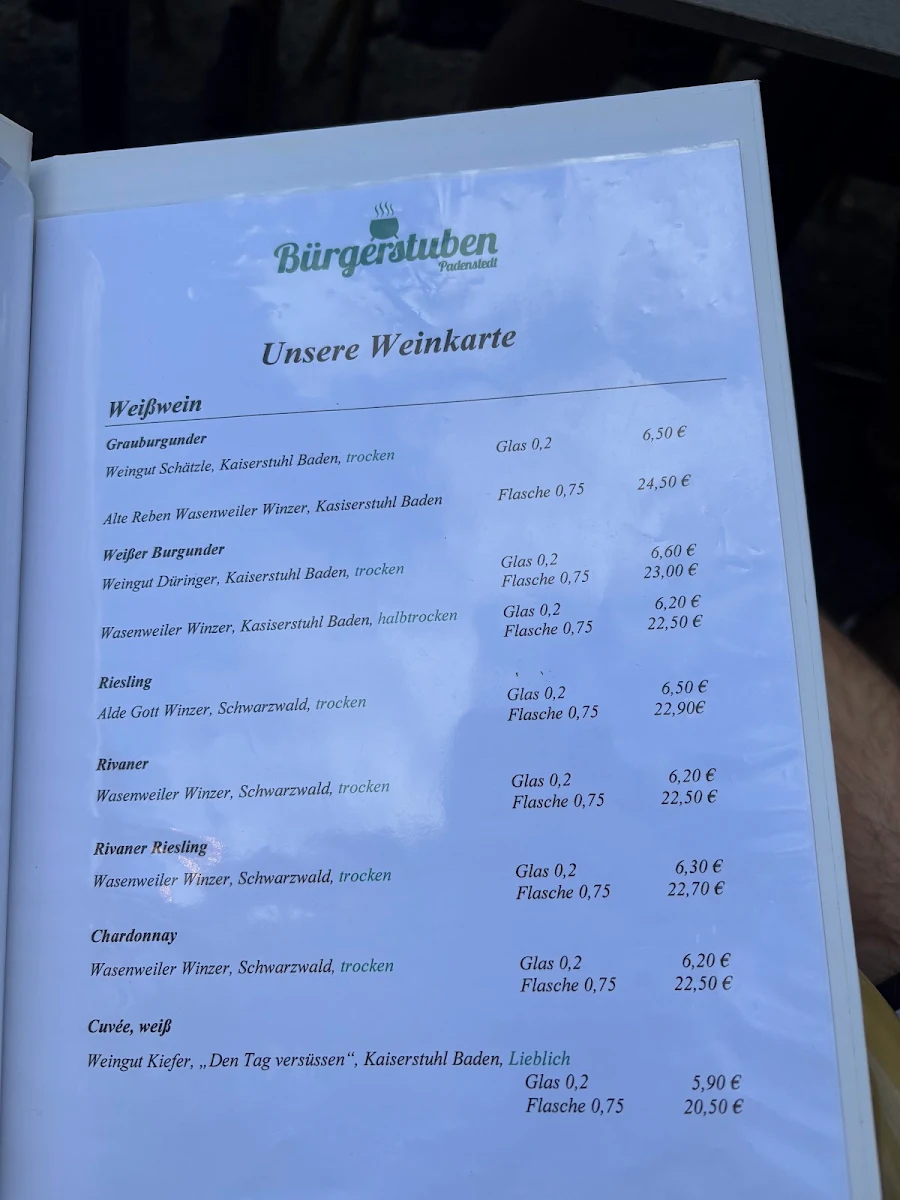 Speisekarte photo 2