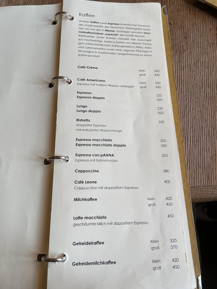 Speisekarte photo 1
