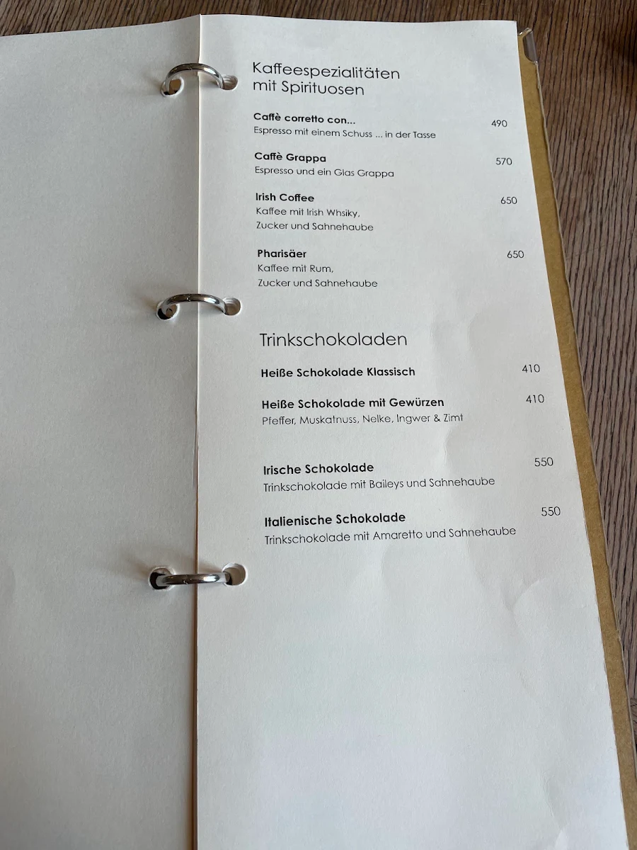 Speisekarte photo 2