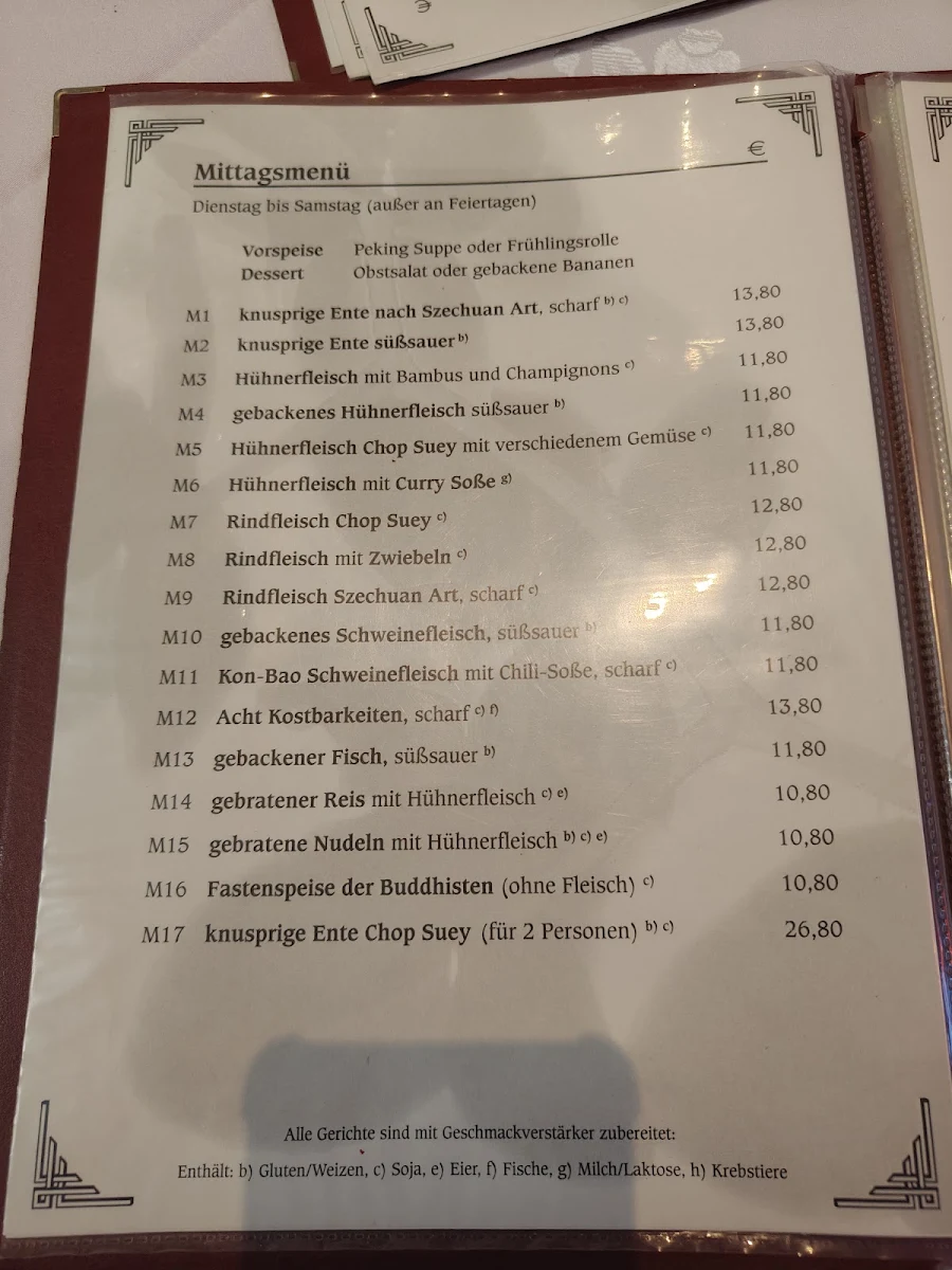 Speisekarte photo 2