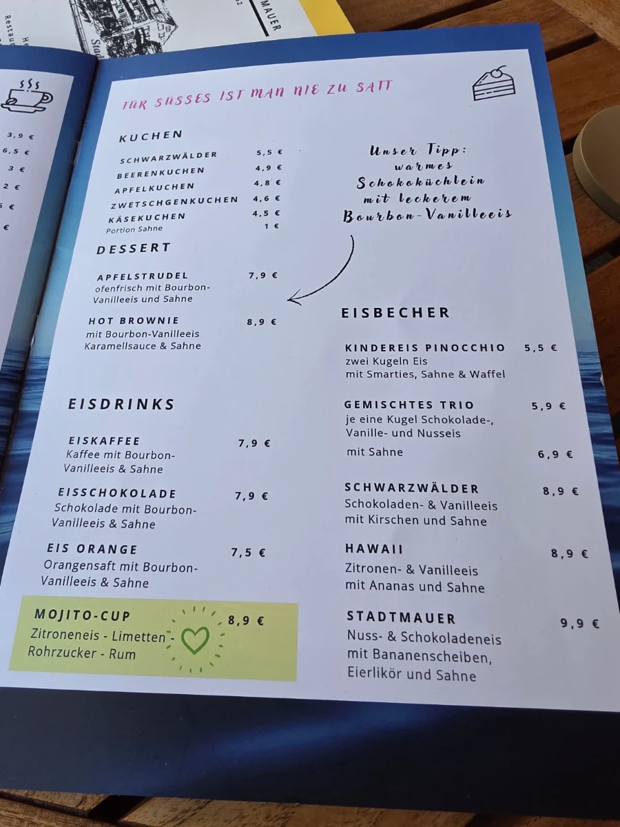 Speisekarte photo 1