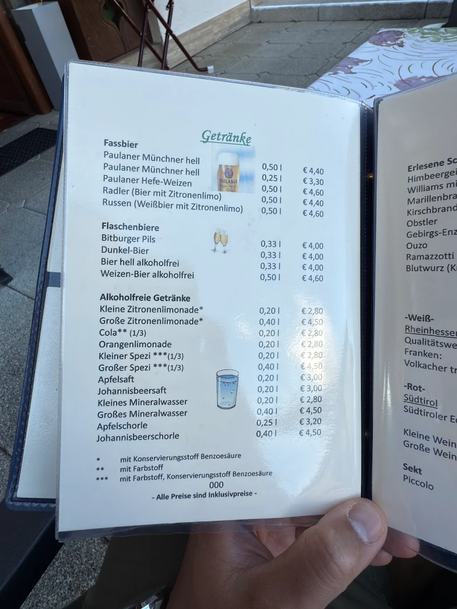 Speisekarte photo 2