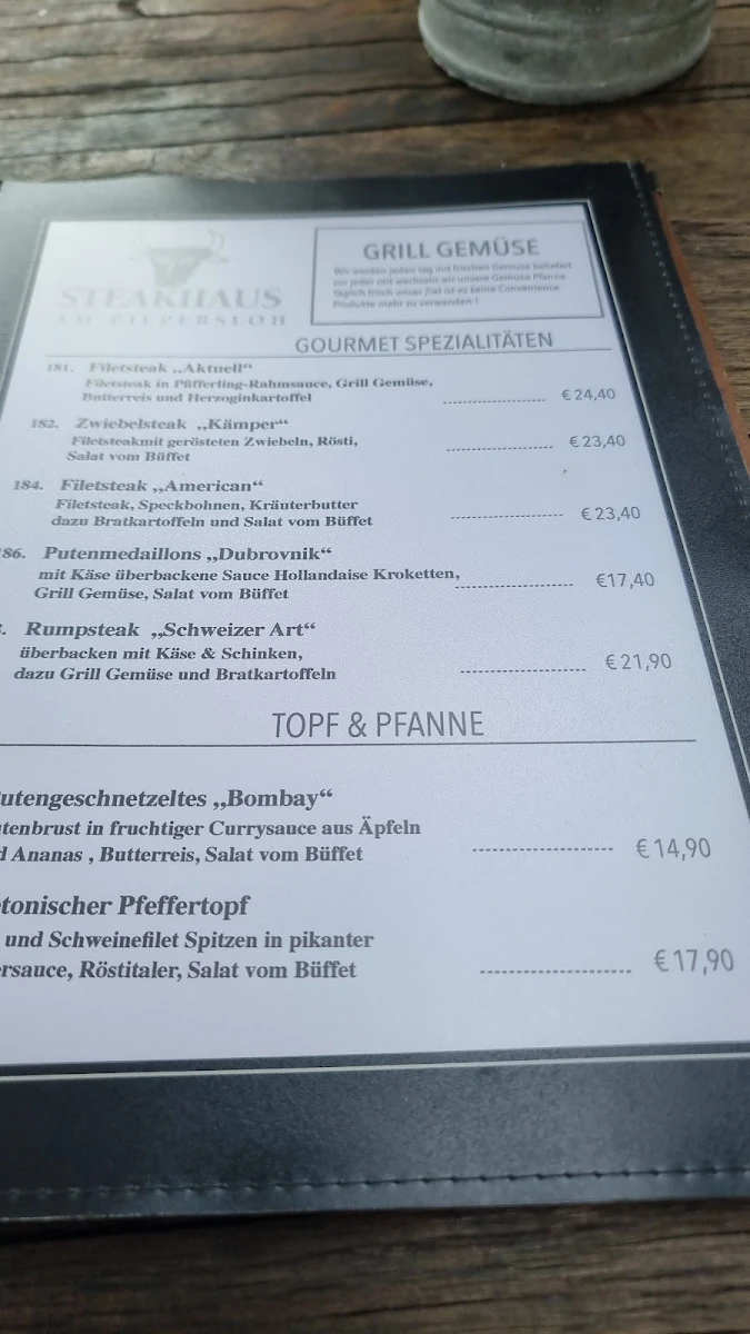 Speisekarte photo 3