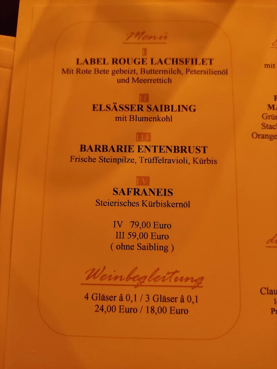 Speisekarte photo 1