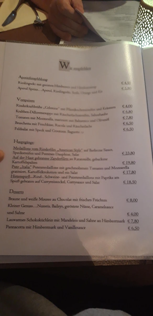 Speisekarte photo 3