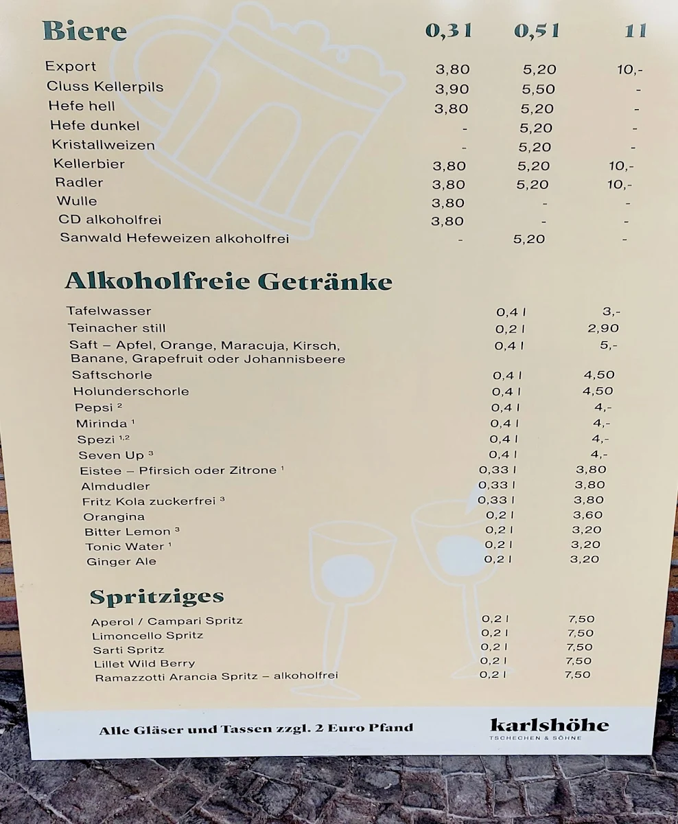 Speisekarte photo 1