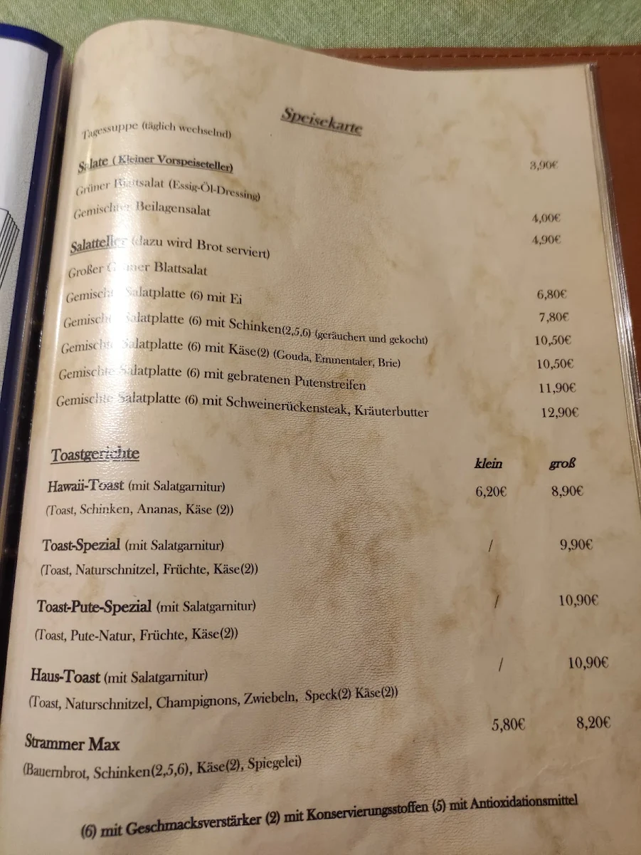 Speisekarte photo 1