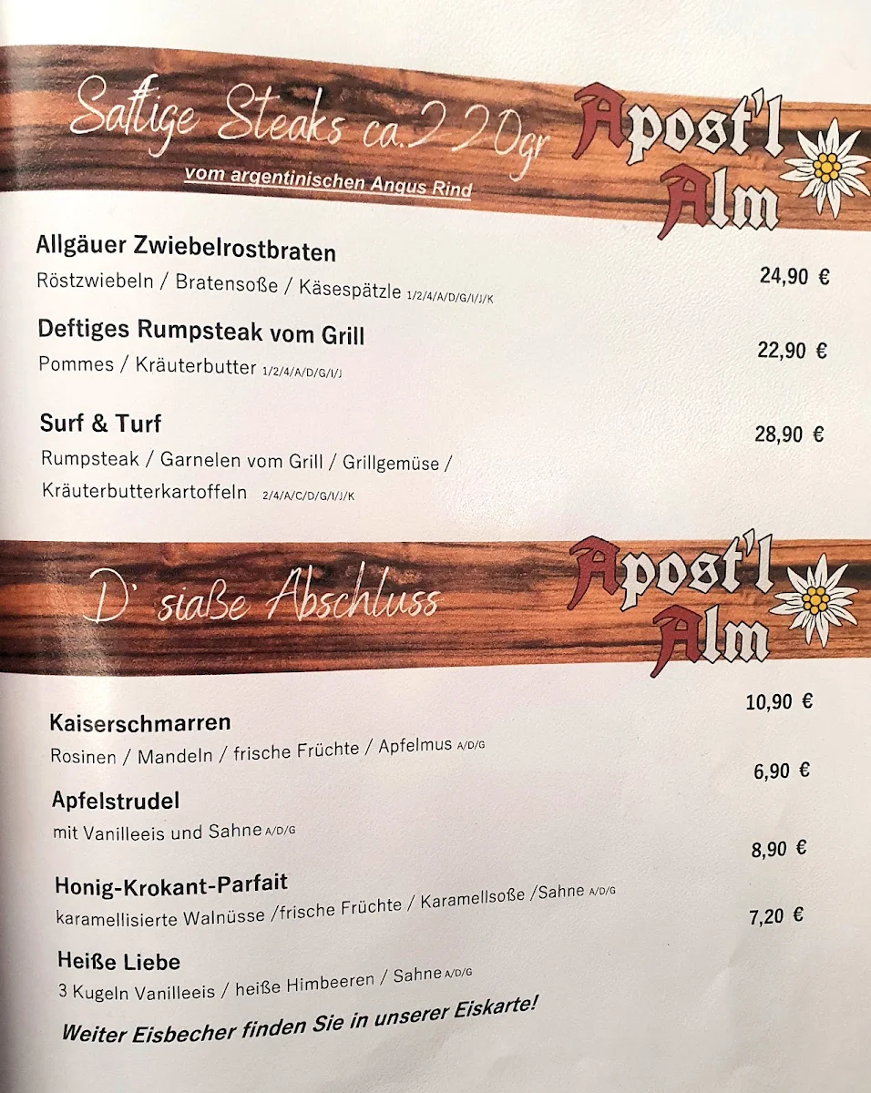 Speisekarte photo 3