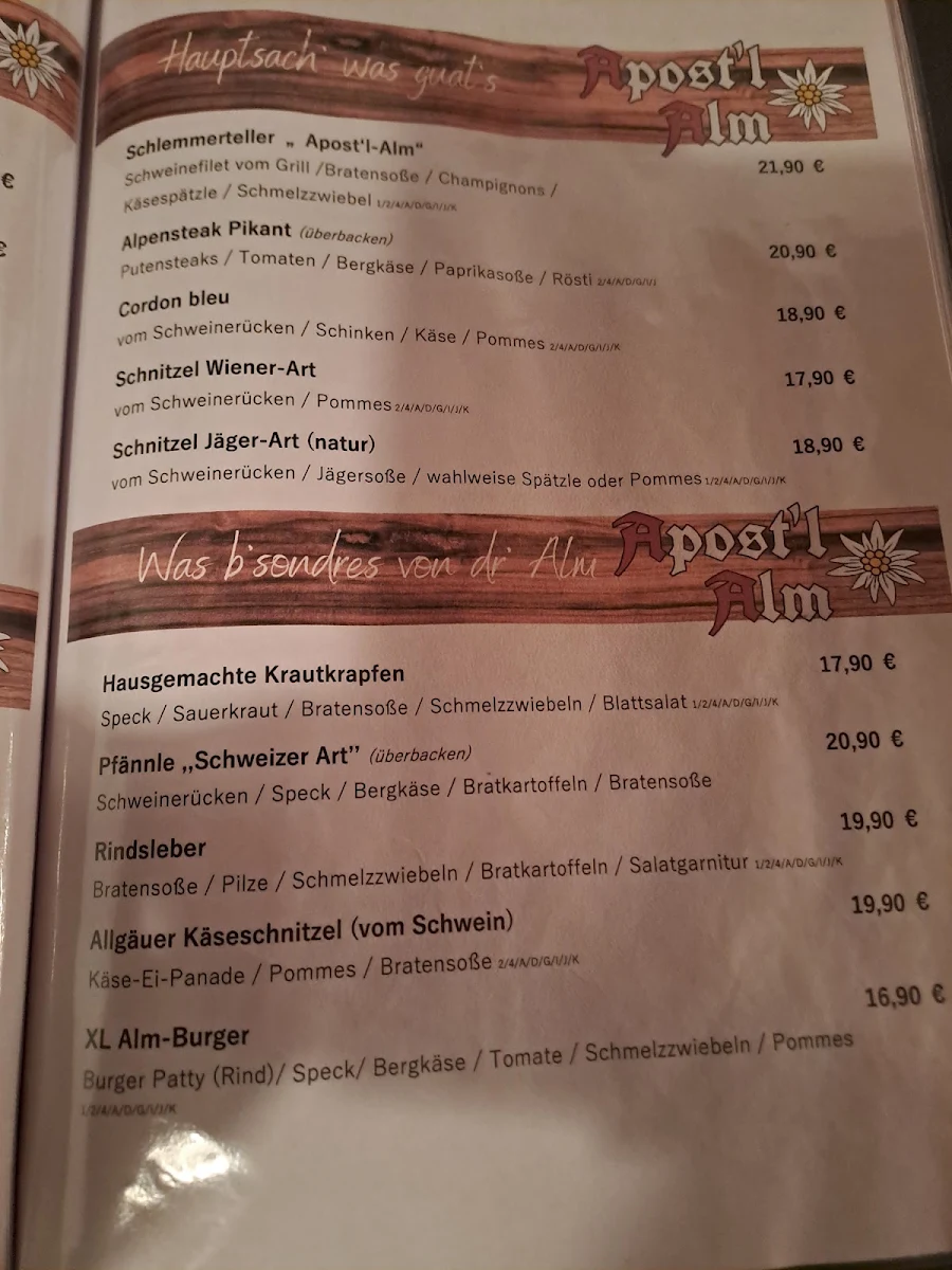 Speisekarte photo 5