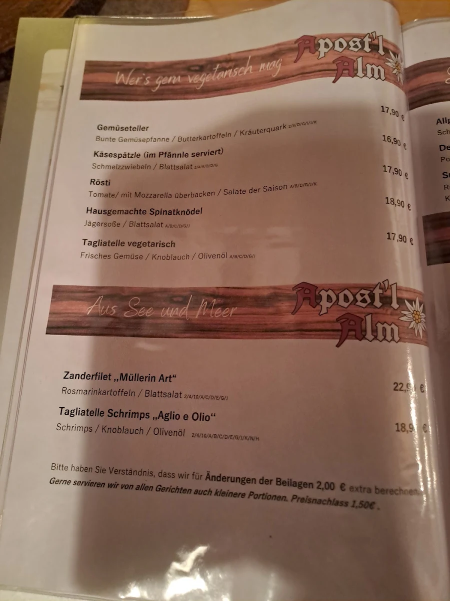 Speisekarte photo 6