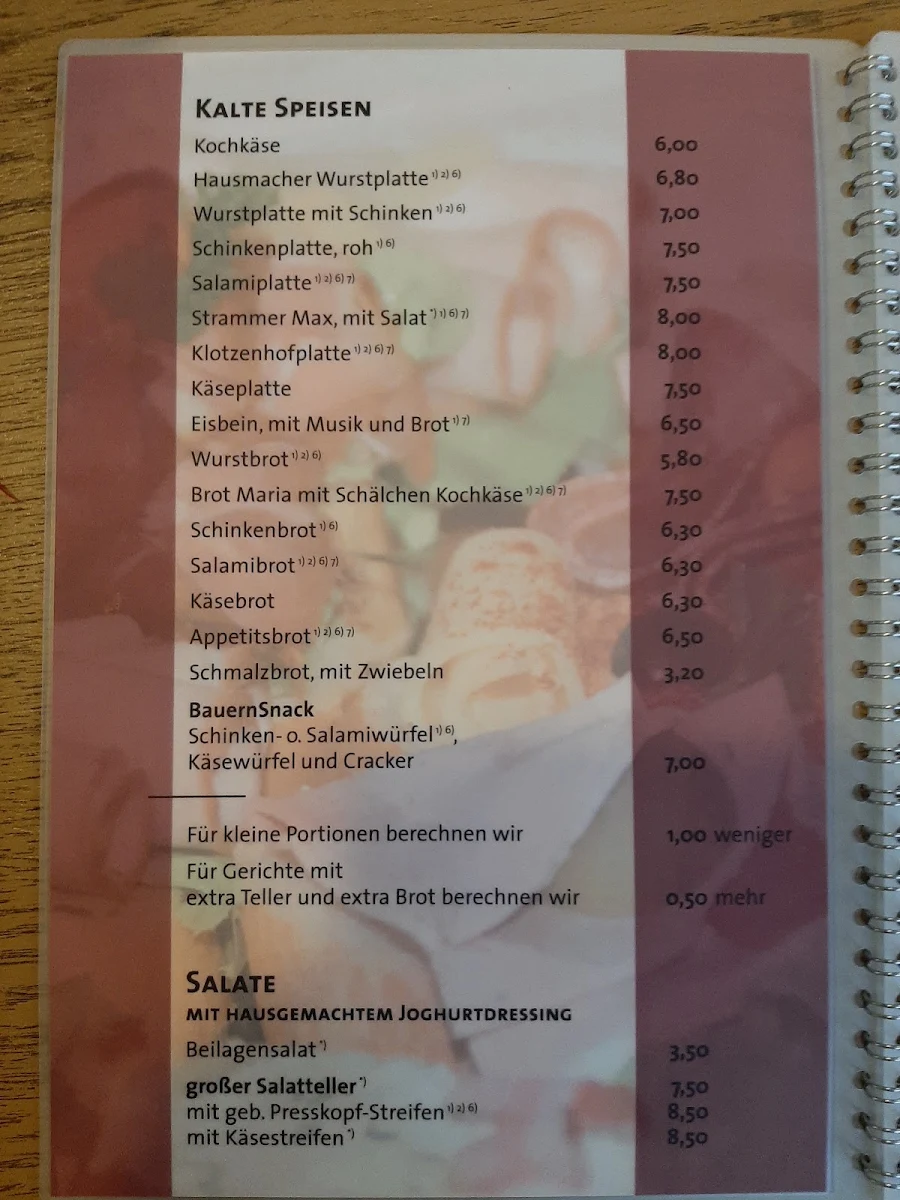 Speisekarte photo 7