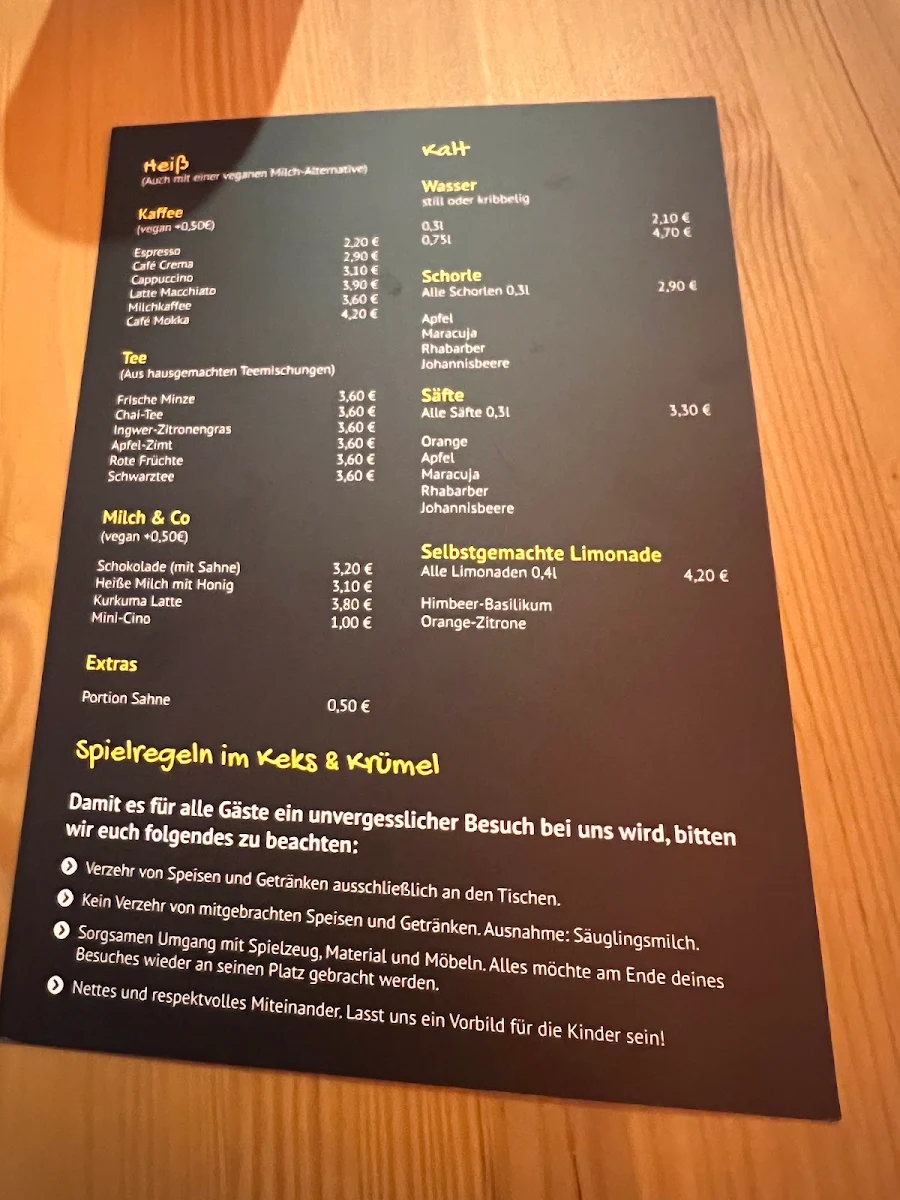 Speisekarte photo 1