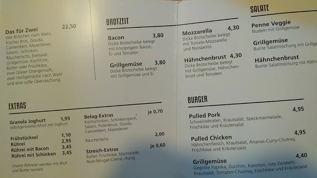 Speisekarte photo 1