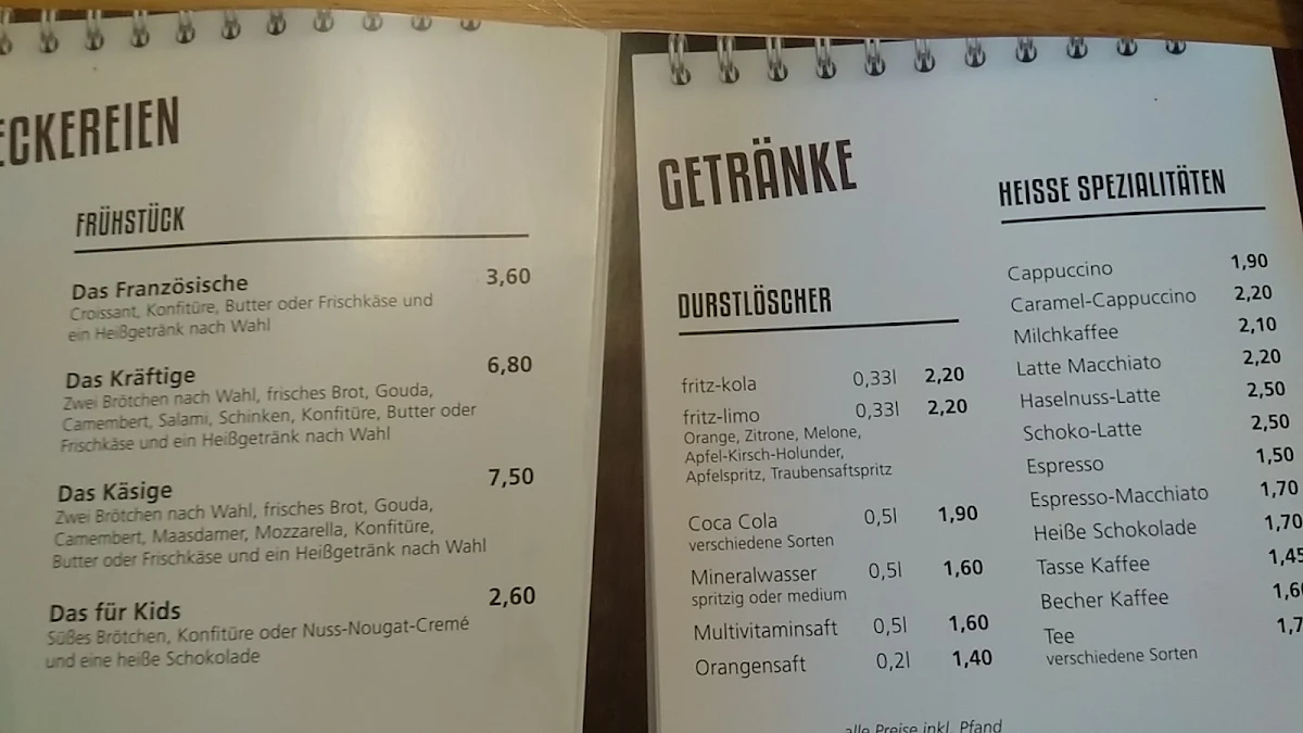 Speisekarte photo 5