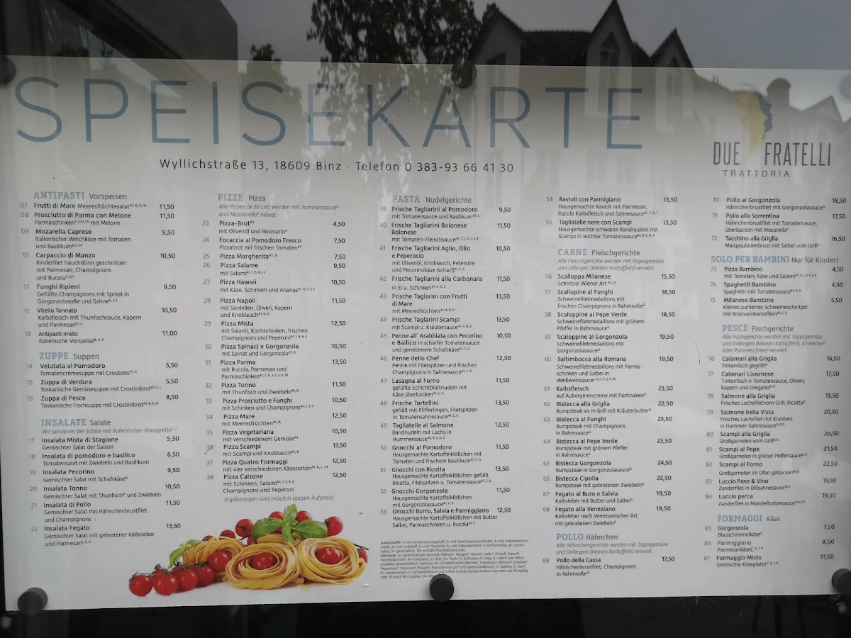 Speisekarte photo 5