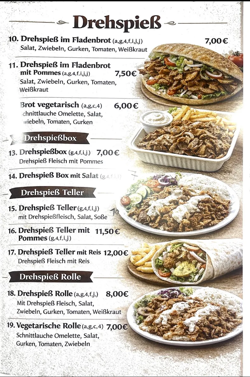 Speisekarte photo 2