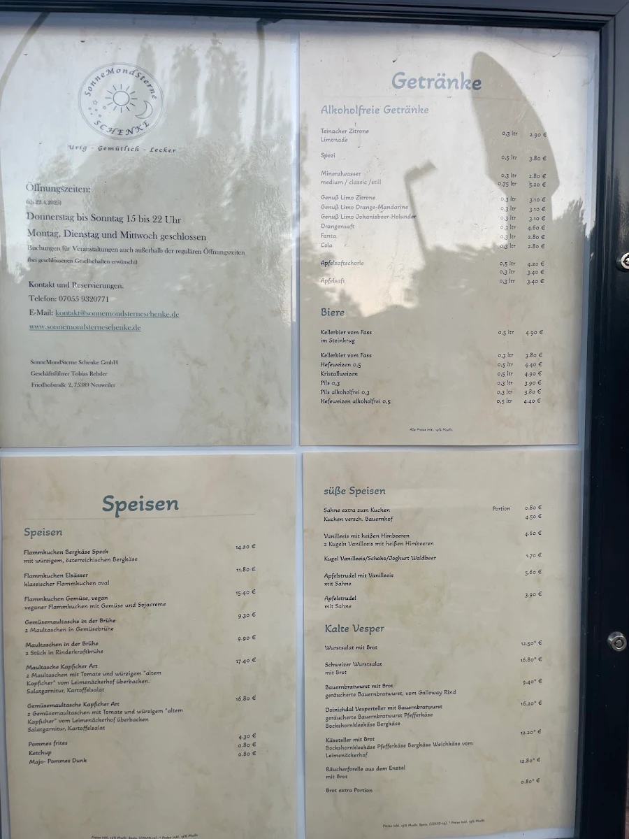 Speisekarte photo 1