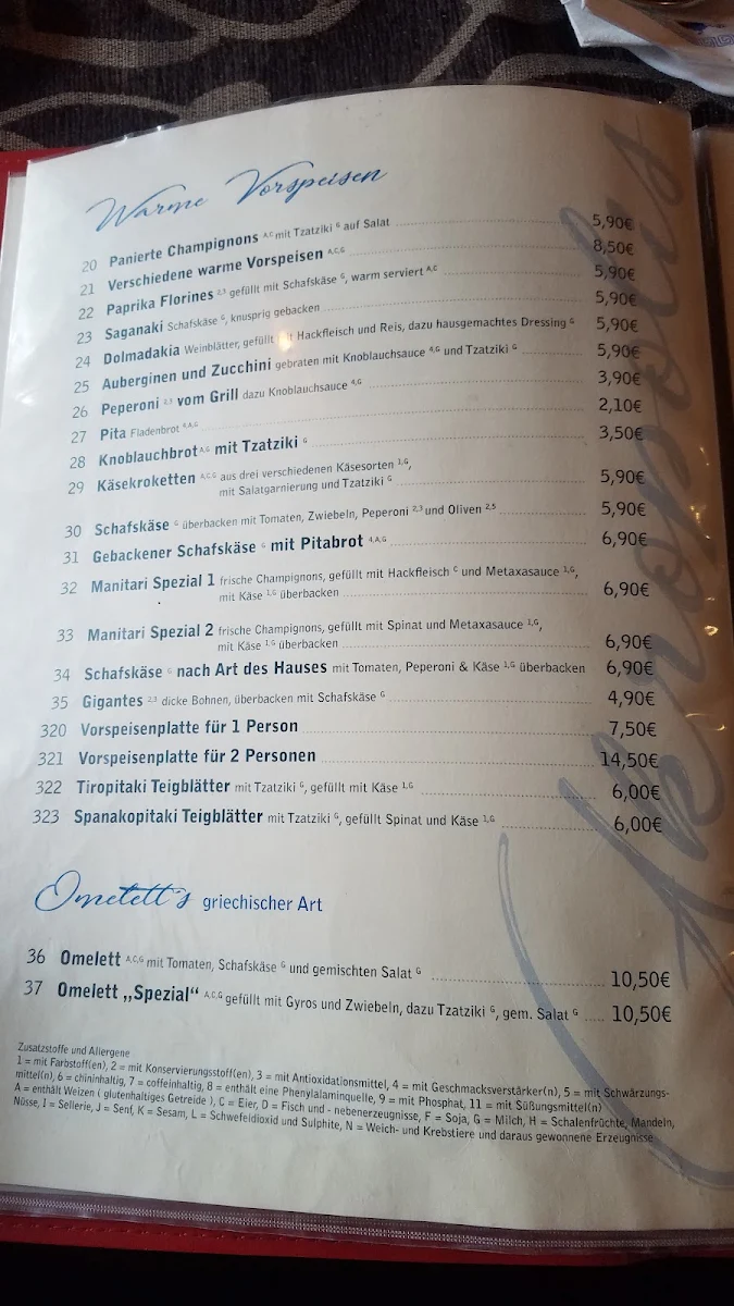 Speisekarte photo 2