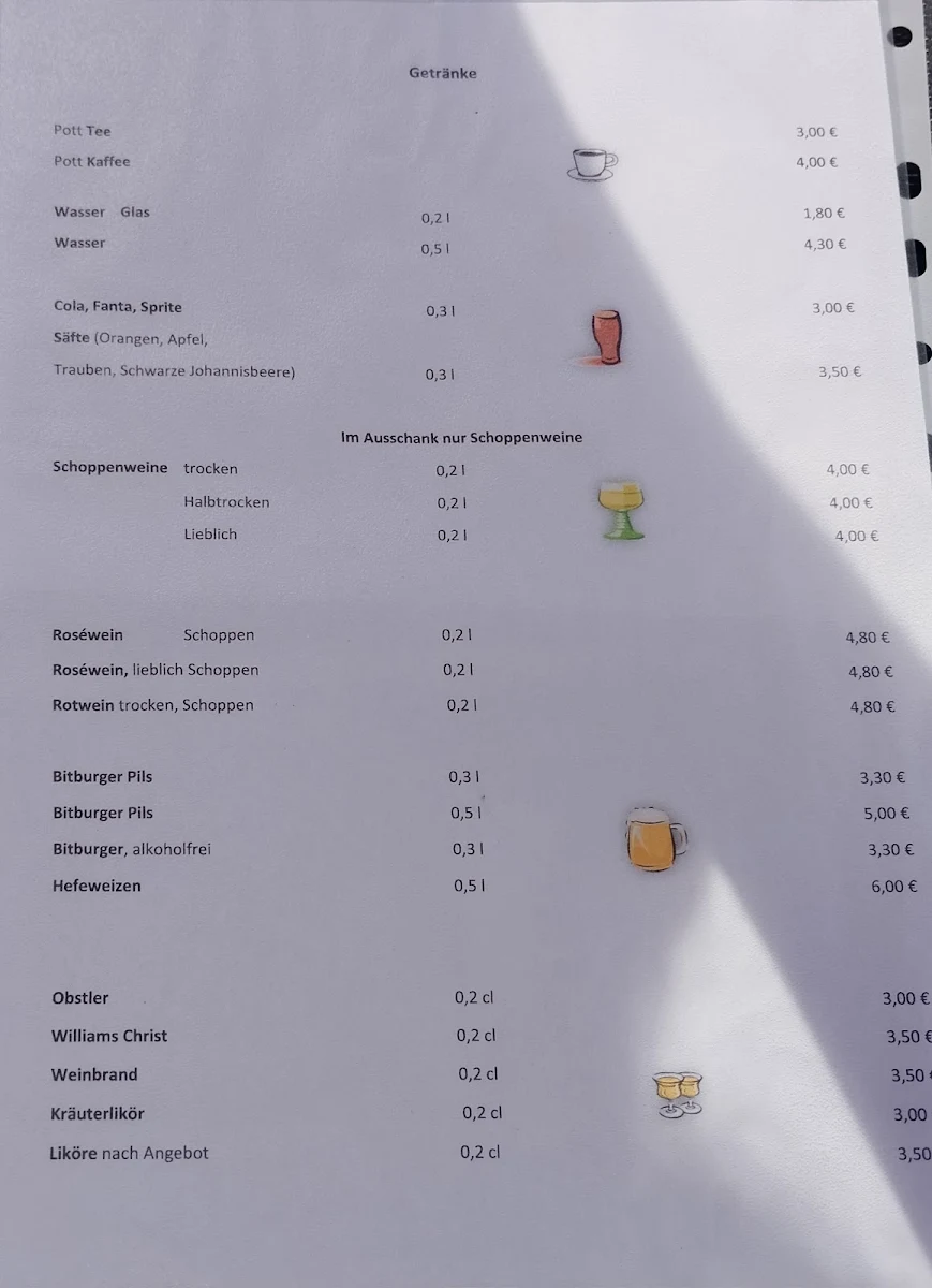 Speisekarte photo 1