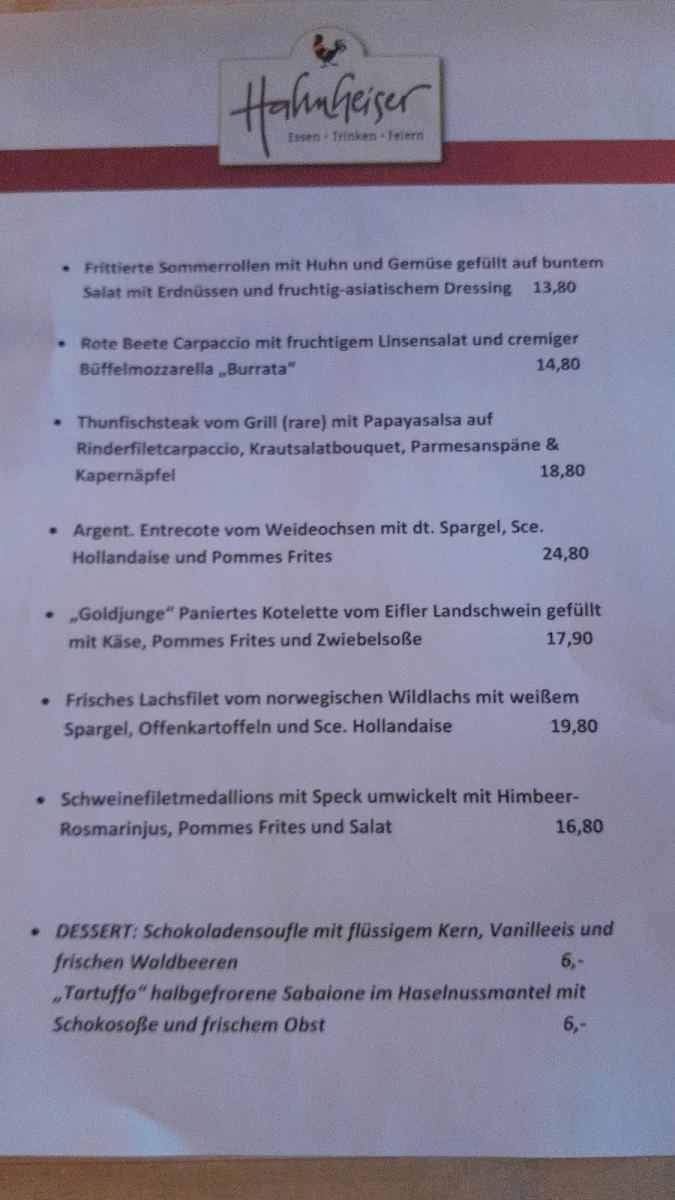 Speisekarte photo 4