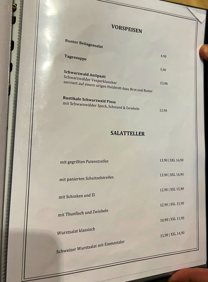 Speisekarte photo 3