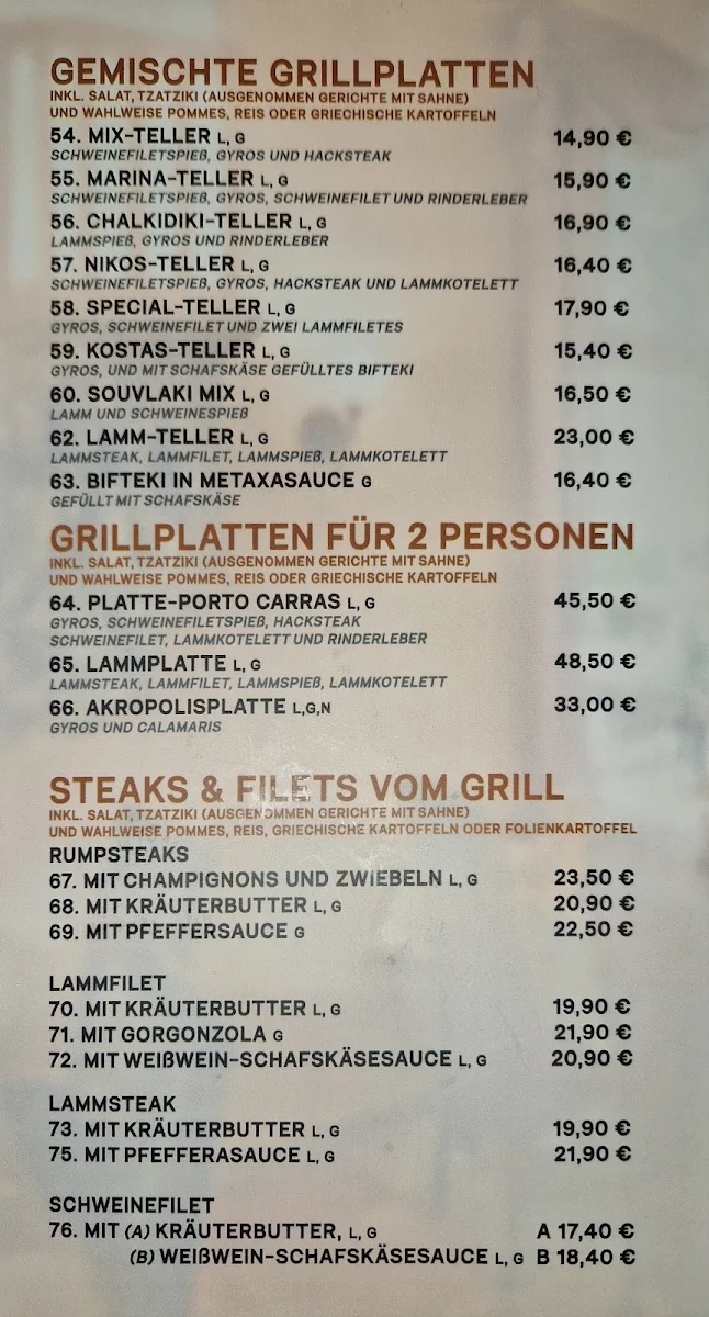 Speisekarte photo 3