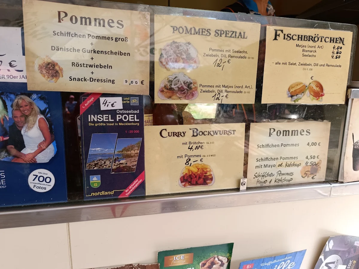 Speisekarte, Schmuggler Bude