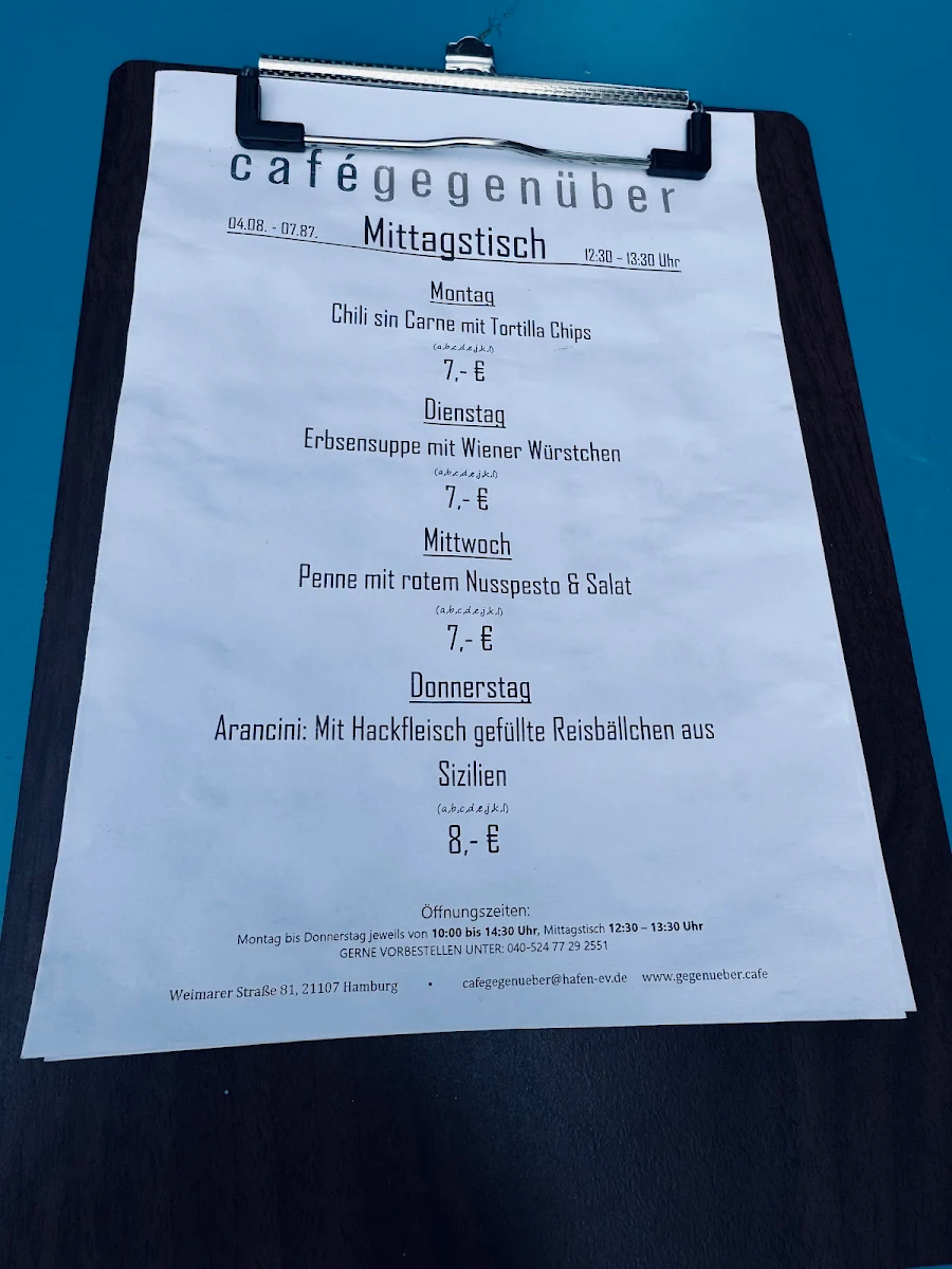 Speisekarte photo 1