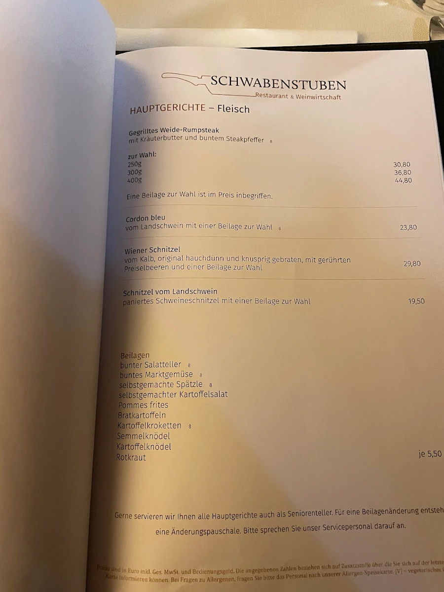 Speisekarte photo 1