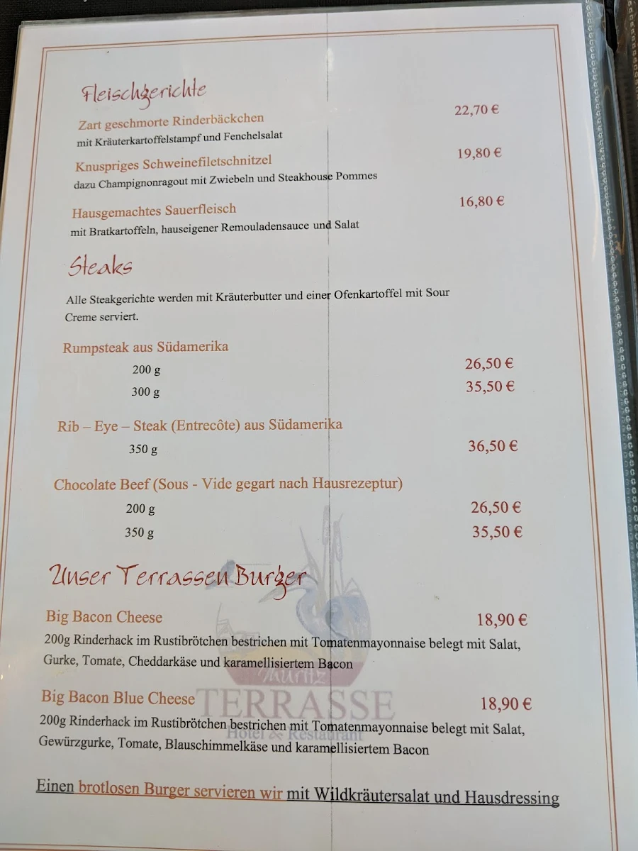 Speisekarte photo 3