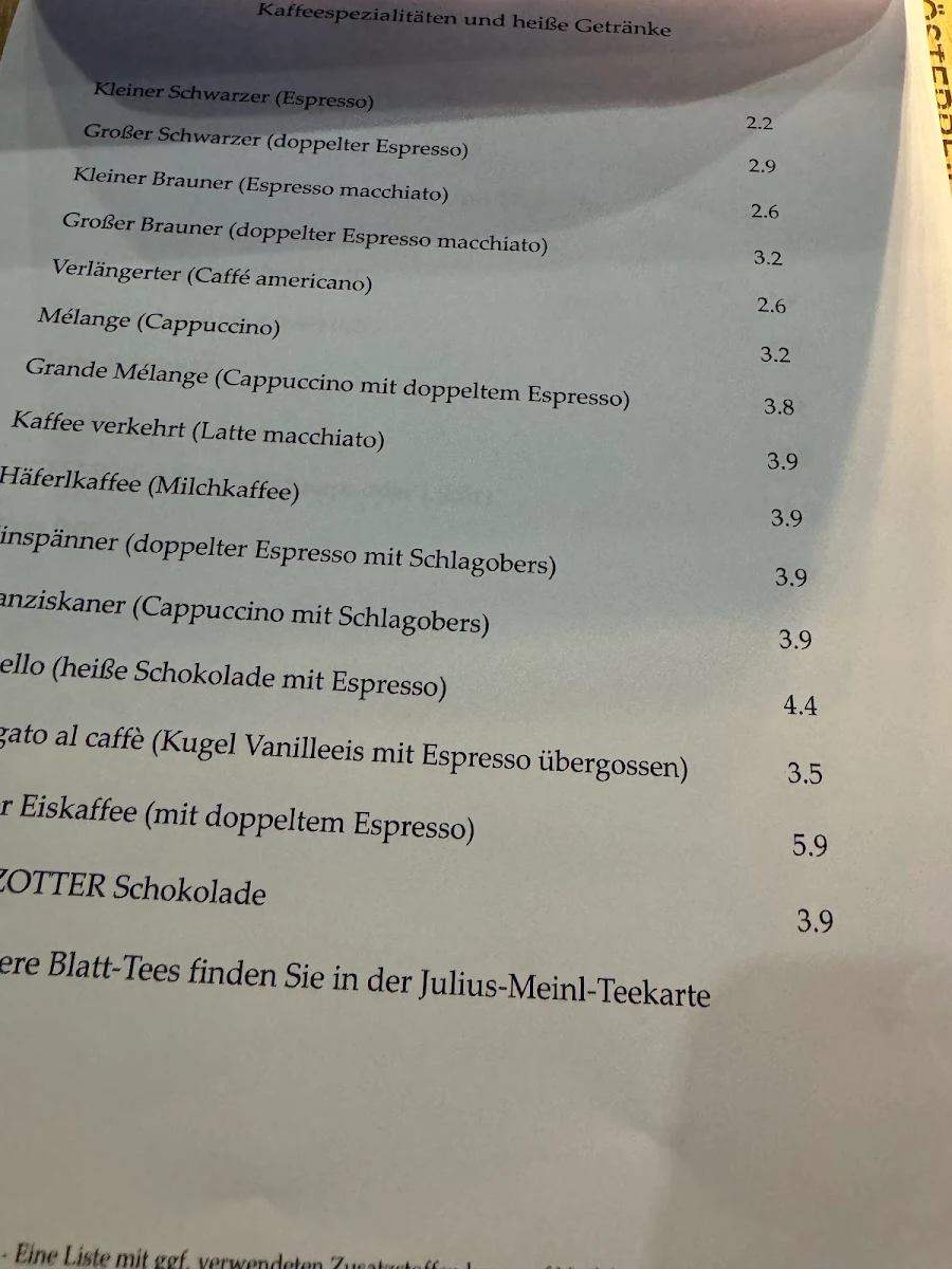 Speisekarte photo 5