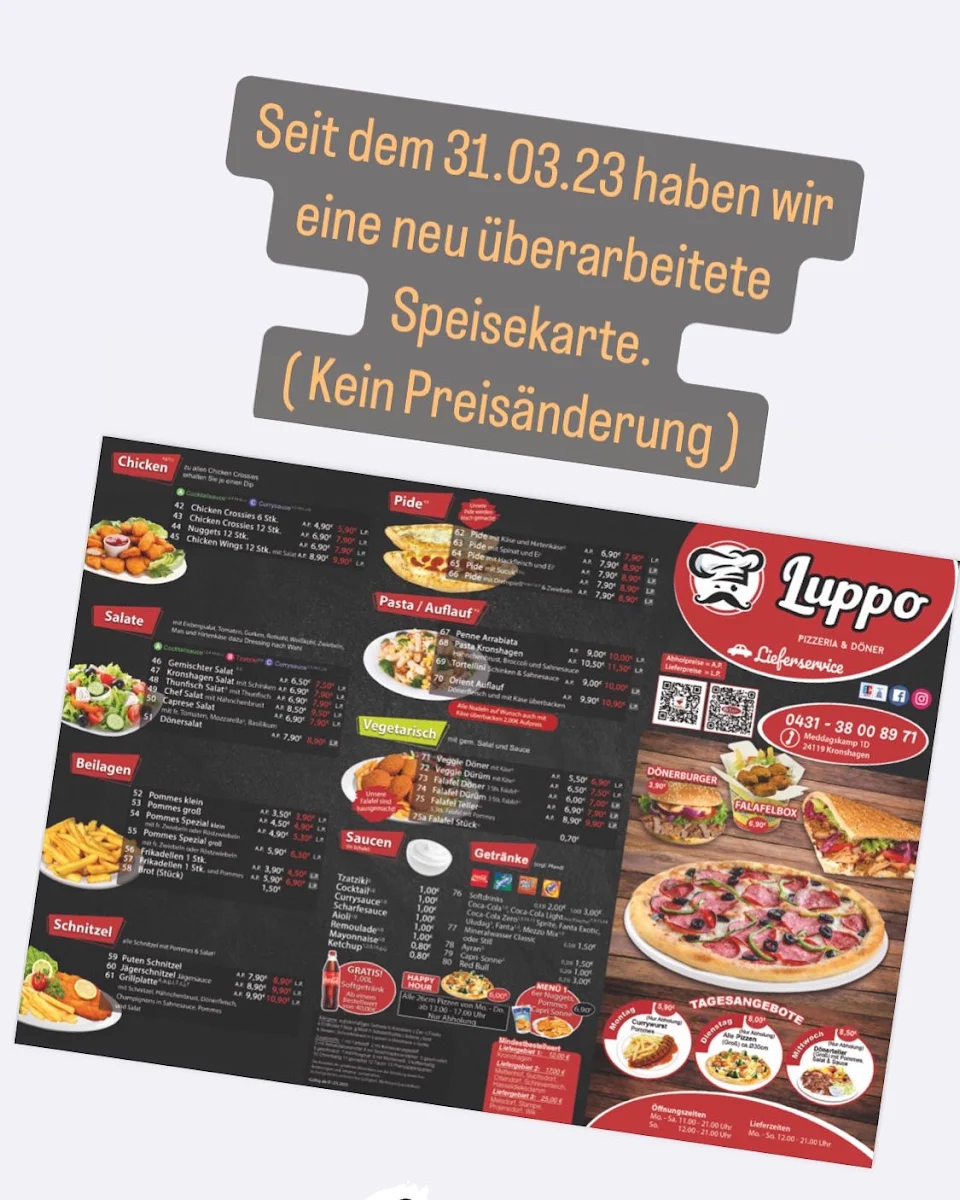 Speisekarte photo 2
