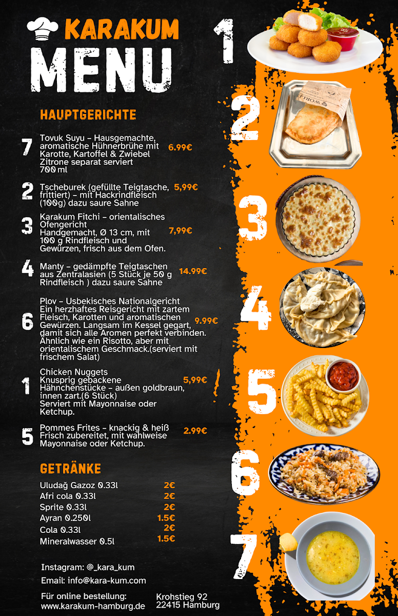 Speisekarte photo 1