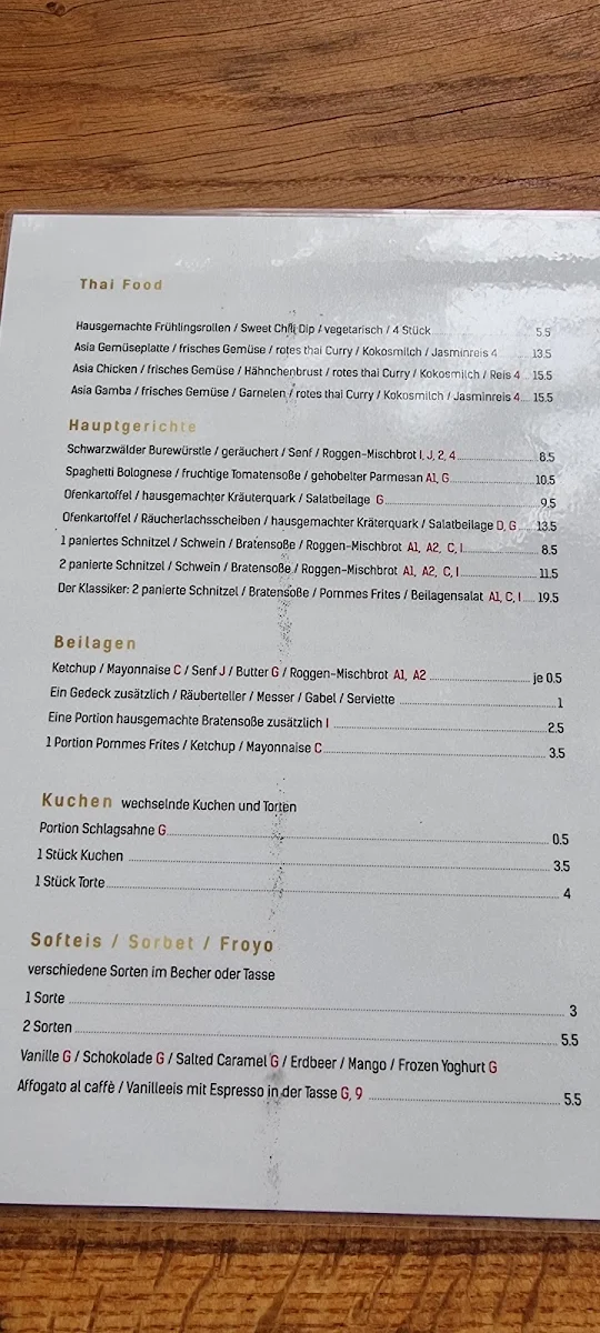 Speisekarte photo 1